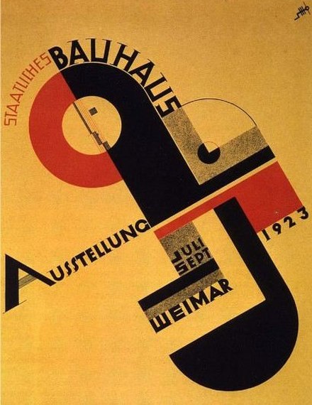 Poster for the Bauhausaustellung (1923)