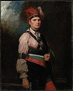 Joseph Brant painting by George Romney 1776