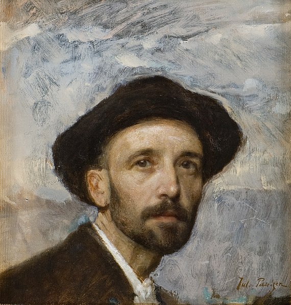 File:Julius Paulsen - Self-portrait with soft hat, 1900.jpeg