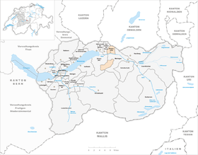 Map of Brienzwiler