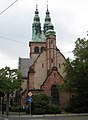 die Friedenskirche am Karl-Marx-Platz