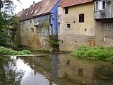 Kessach passiert die Widderner Altstadt