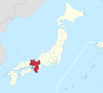 Kinki Region in Japan (wo Mie).svg