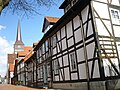 Rua Knollenstraße e Igreja de São Lambert