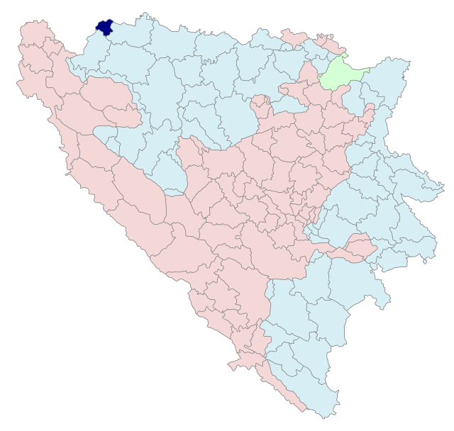 Община Костайница на карте