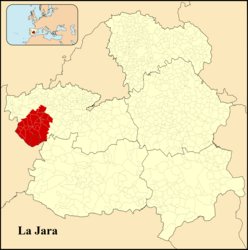 La Jara – Mappa