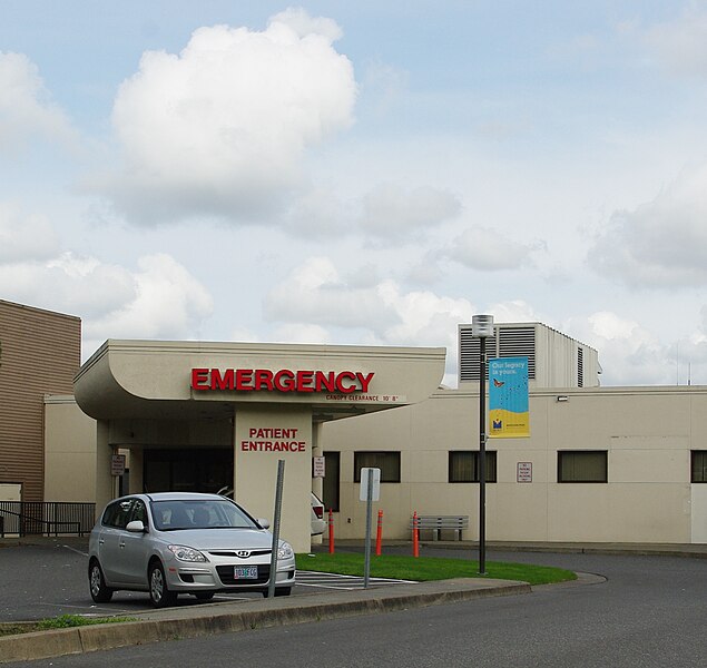 File:Legacy Meridian Park Hospital ER - Tualatin, Oregon.JPG