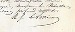 Leverrier signature.jpg