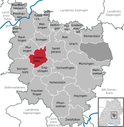 Lichtenstein i Landkreis Reutlingen