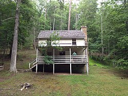 Leuchtturm Harry Lee Cabin Mathias WV 2014 06 21 04.jpg