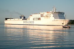 The Lisco Gloria in the Kiel Fjord