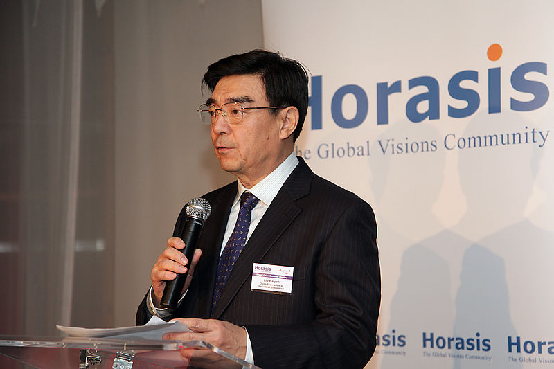 File:Liu Haiyan, Senior Vice-Chairman, China Federation of Industrial Economics, during the welcome reception - Flickr - Horasis.jpg