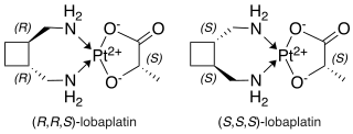 <span class="mw-page-title-main">Lobaplatin</span> Chemical compound