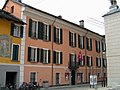 Piazza San Antonio, Locarno. Pinacothèque municipale de Locarno Casa Rusca.