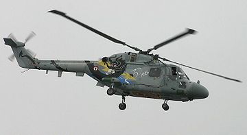 De Westland Lynx is een marinehelikopter, onder andere in gebruik bij de Koninklijke Marine.