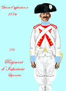 régiment de Lyonnais de 1776 à 1779