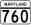 MD Route 760.svg