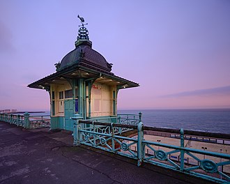 Madeira Lift from Marine Parade (2018). Madeira Terrace And Madeira Walk And Lift Tower And Related Buildings April 2018 01.jpg