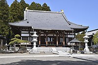 Main hall of Jofukuji Temple (Naka City, Ibaraki Prefecture)