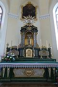 Maître-autel néo-baroque (XXe).