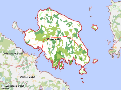 Gemeente Muhu: Gemeente in de Estlandse provincie Saaremaa