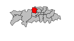 Canton de Royat - Carte