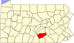 Cumberland County - Carte