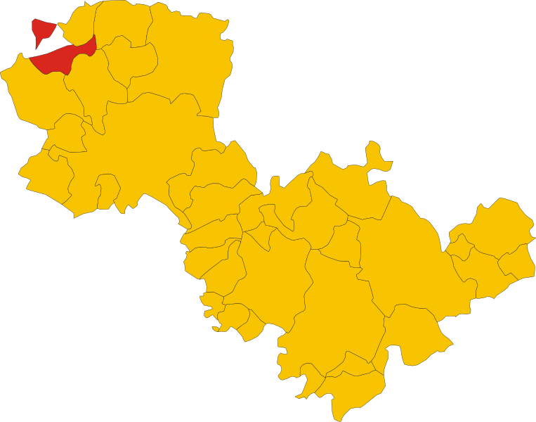 File:Map of comune of Fabro (province of Terni, region Umbria, Italy).svg