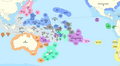 Карта исключительных экономических зон Тихого океана