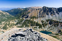 a cirque in Rila