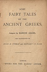 Thumbnail for Some fairy tales of the Ancient Greeks