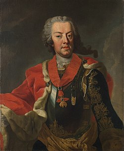 Karl Alexander Lothringen. Martin van Meytensin maalaama muotokuva vuodelta 1743.