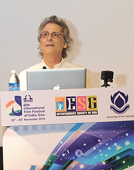 Mangini en el 46 ° Festival Internacional de Cine de la India [en] en 2015