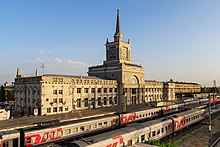 Der Hauptbahnhof von Wolgograd