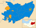 Mendip UK local election 2015 map.svg