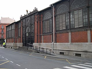 Mercado Central de Salamanca, fachada principal