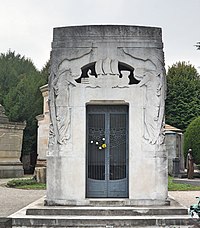 Milan cimetière monumentale - Toscanini chapel (2018bis).jpg