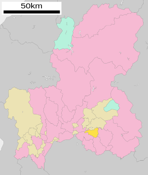 Mitake in Gifu Prefecture Ja.svg