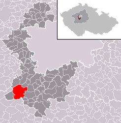 Mníšek pod Brdy – Mappa