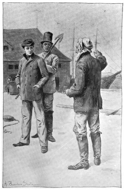 Ishmael (left) depicted in a 1920 edition of the book