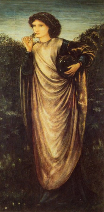 Morgan le Fay by Edward Burne-Jones (1862)