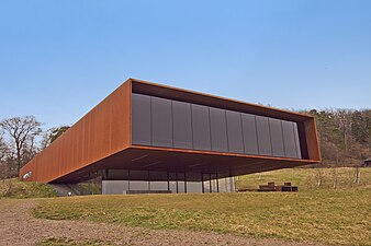 The Museum building of the Celtic world at Glauberg in Glauburg (Germany) is a carbon neutral building