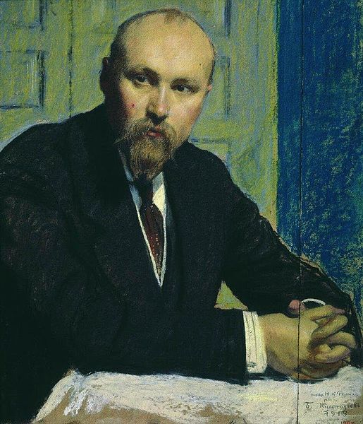 File:N.Roerich by B.Kustodiev (1913).jpg