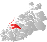 Ålesund within Møre og Romsdal