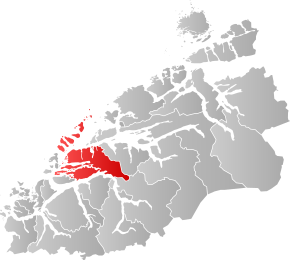 Poziția localității Comuna Ålesund