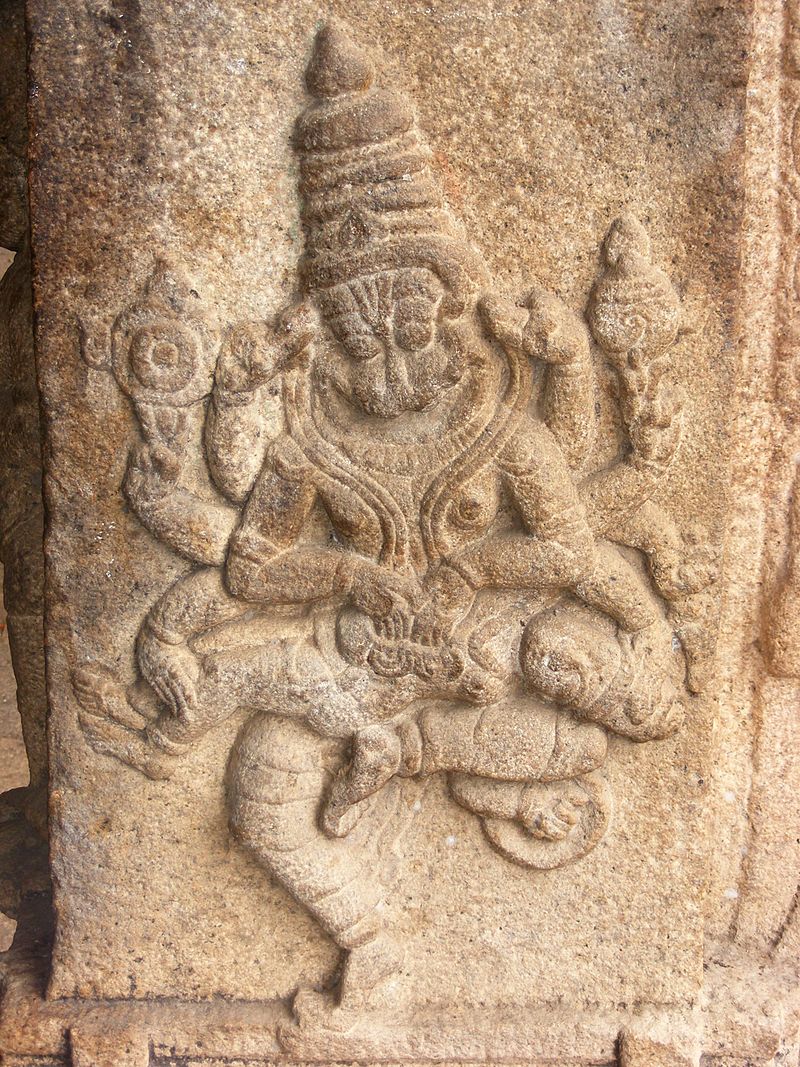 Narasimha at Ranganathaswamy Temple, Srirangam.jpg