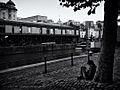 Narrow quay street photography