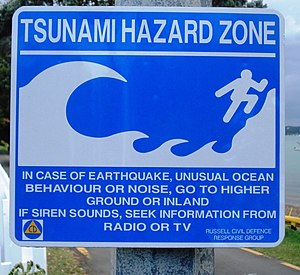 New Zealand - Russell - Tsunami Hazard Zone.jpg