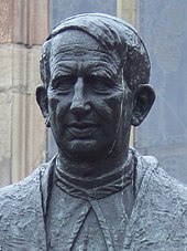 Statue of Cardinal Basil Hume in Newcastle Newcastle, Cardinal Hume.jpg