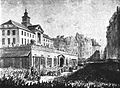 Galge reist i Warszawa, 1794.